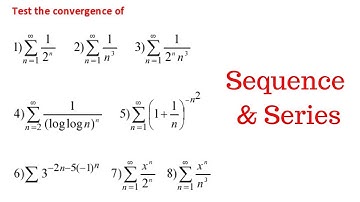 Cauchy n th root test Problems