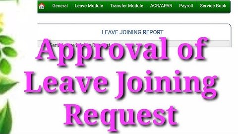 Approval of Joining request on Manav Sampada