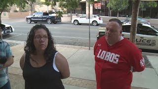 Albuquerque Police arrest two parents for lighting homeless man on fire