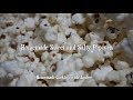 Homemade sweet and salty popcorn