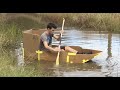 I sunk in a cardboard boat