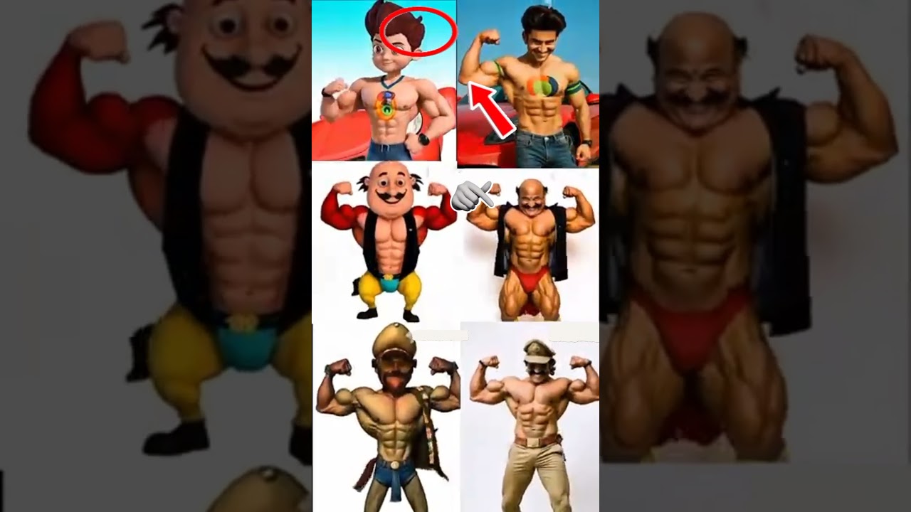 motu chingam sar our kiko ke real life character💥😱 