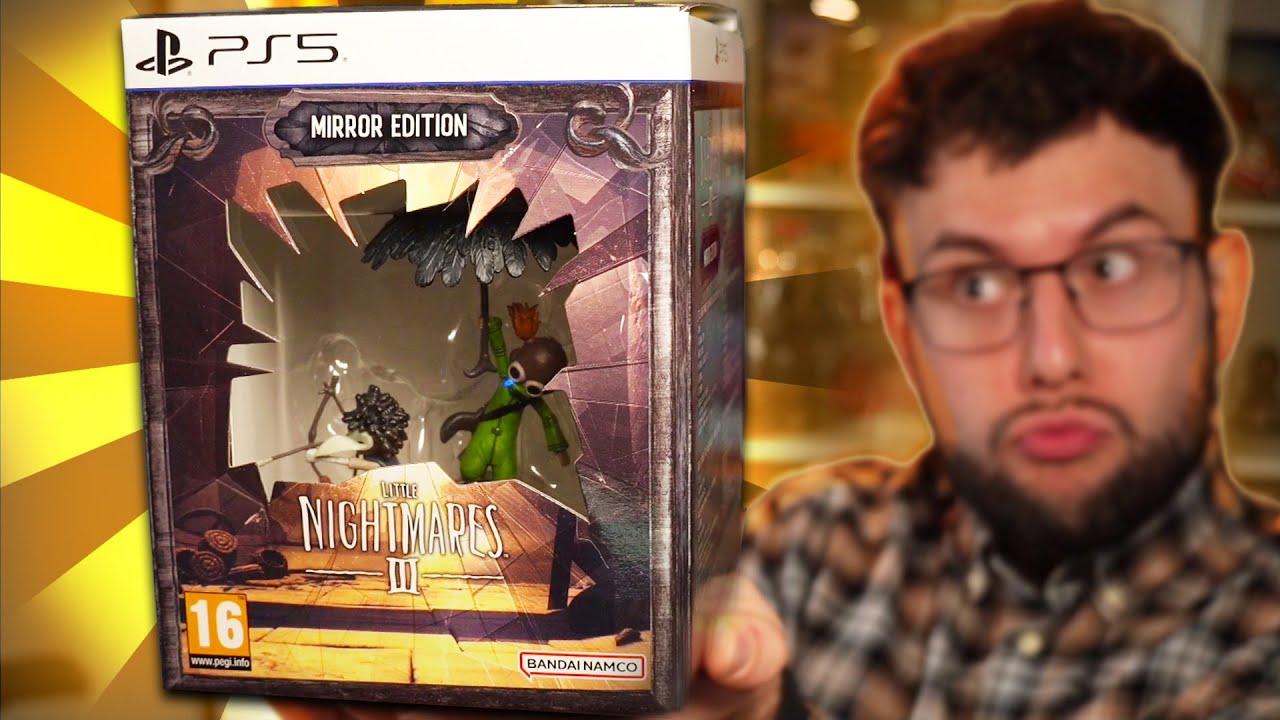 Открываю Коллекционку Little Nightmares III Mirror Edition по-новому! | Nerkin