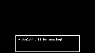 DELTARUNE Chapter 5 - Unused Aborted WEIRD ROUTE cutscene