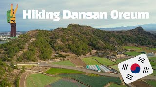 Hiking Dansan- Jeju Island, South Korea 4K