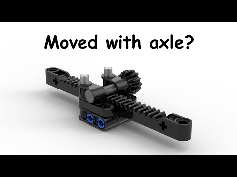 5 Lego Technic Gear Rack Ideas