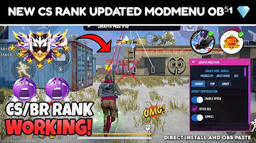 Free Fire MAX OB51 Updated Mod Menu Hack | Unlimited Diamonds Panel | Auto Headshot | Magic Bullet