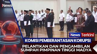 🔴LIVE PELANTIKAN DAN PENGAMBILAN SUMPAH PIMPINAN TINGGI MADYA KPK | 20/02