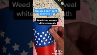 Distressed Flag Tumbler Tutorial