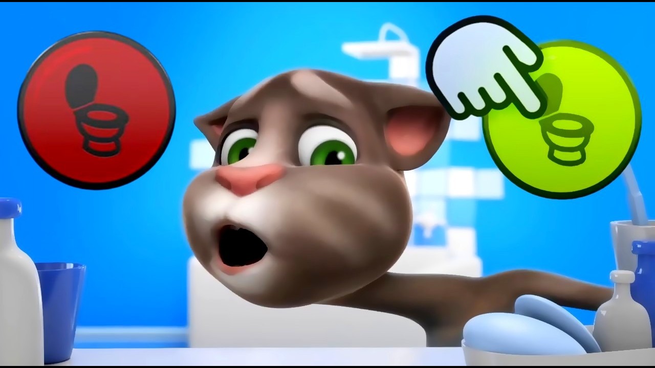 TALKING TOM 🔴 LIVE 🚽 Problemas con el baño 🚽 Super Toons TV Dibujos Animados en Español