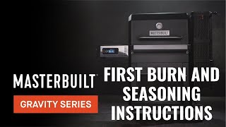 Seasoning and Mods for the Masterbuilt Gravity Series