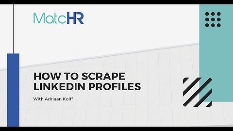 How to scrape LinkedIn profiles with Phantombuster
