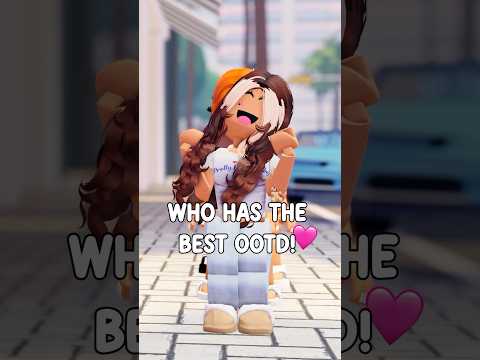 Who has the best OOTD? ✨💖 #berryave #berryavenue #roblox #robloxrp #bloxburg