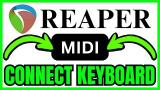 كيفية توصيل لوحة مفاتيح MIDI ببرنامج REAPER (سريع وسهل) 2026 screenshot 3