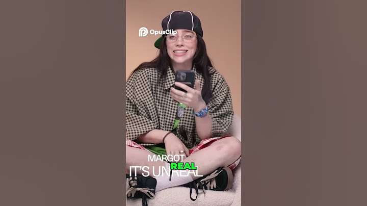 Margot Robbie reaction to Billie Eilish Album