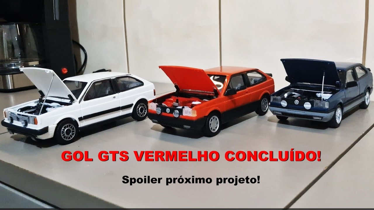Transformando o Gol Diverplas em Gol GTS 1991 - PARTE 2