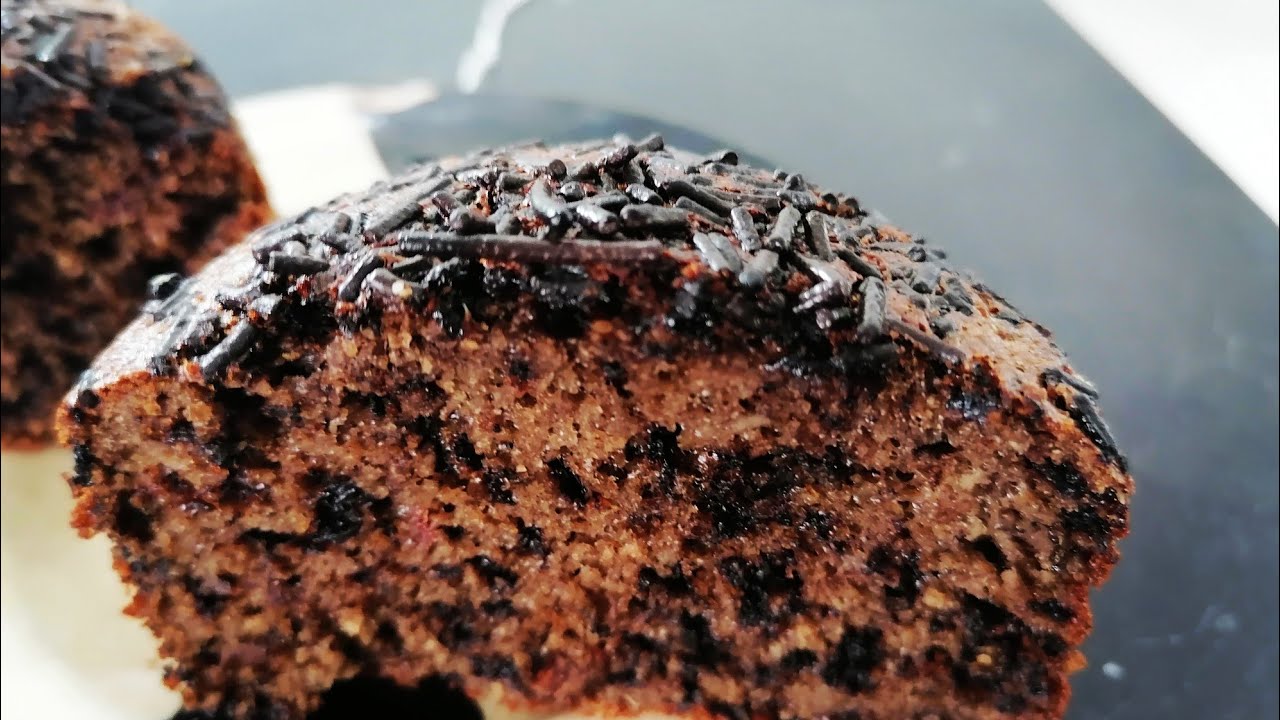 PAN🌰DE DÁTILES Y CHOCOLATE SIN HARINA Y SIN AZÚCAR