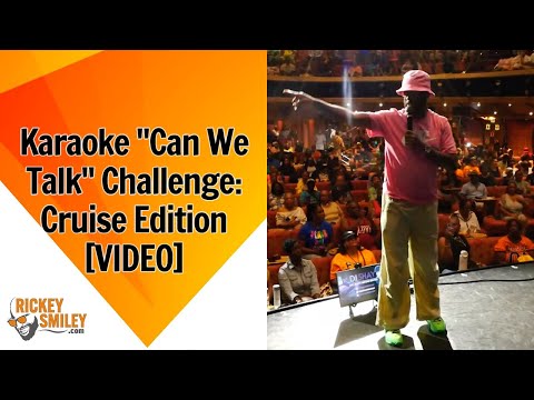 Karaoke "Can We Talk" Challenge: Cruise Edition