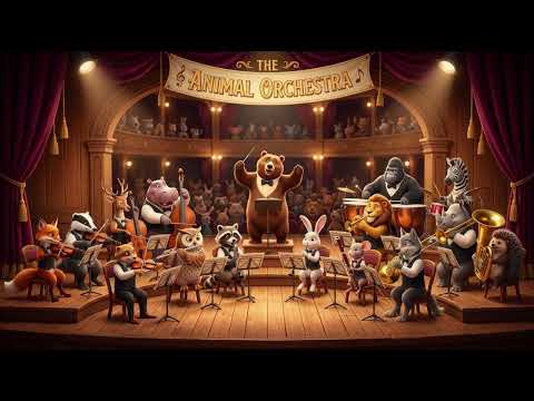 Animal Orchestra 2 | Fun Musical Animal Song for Kids | Nursery Rhymes & Kids Songs