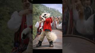 SRK energy but make it DOG version 🐶✨| Chaiyya Chaiyya Train Dance#dogdance #dogs #reels #viral #fyp