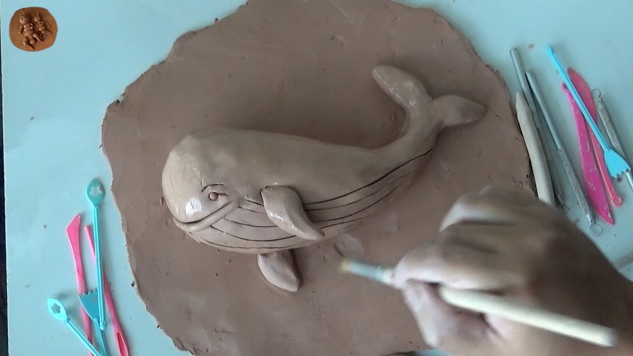 🐳 How to Make a Whale with Clay | Simple Kids DIY - YouTube