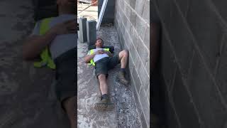 Building site prank