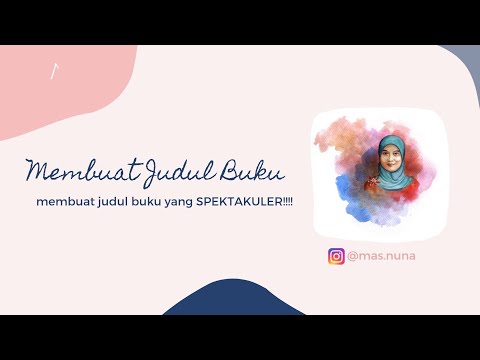 Video: Apakah yang spektakuler sekarang menjadi buku?