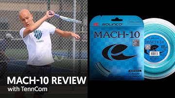 What TennCom Thinks of the New Solinco Mach-10 String | Full Review