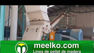 Fabrica para hacer pellet de madera 2,5 toneladas la hora