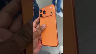 iPhone 17 Pro Max 😎Cosmic Orange #iphone17pro #iphone17proorange #iphone17air #ios26 #ios