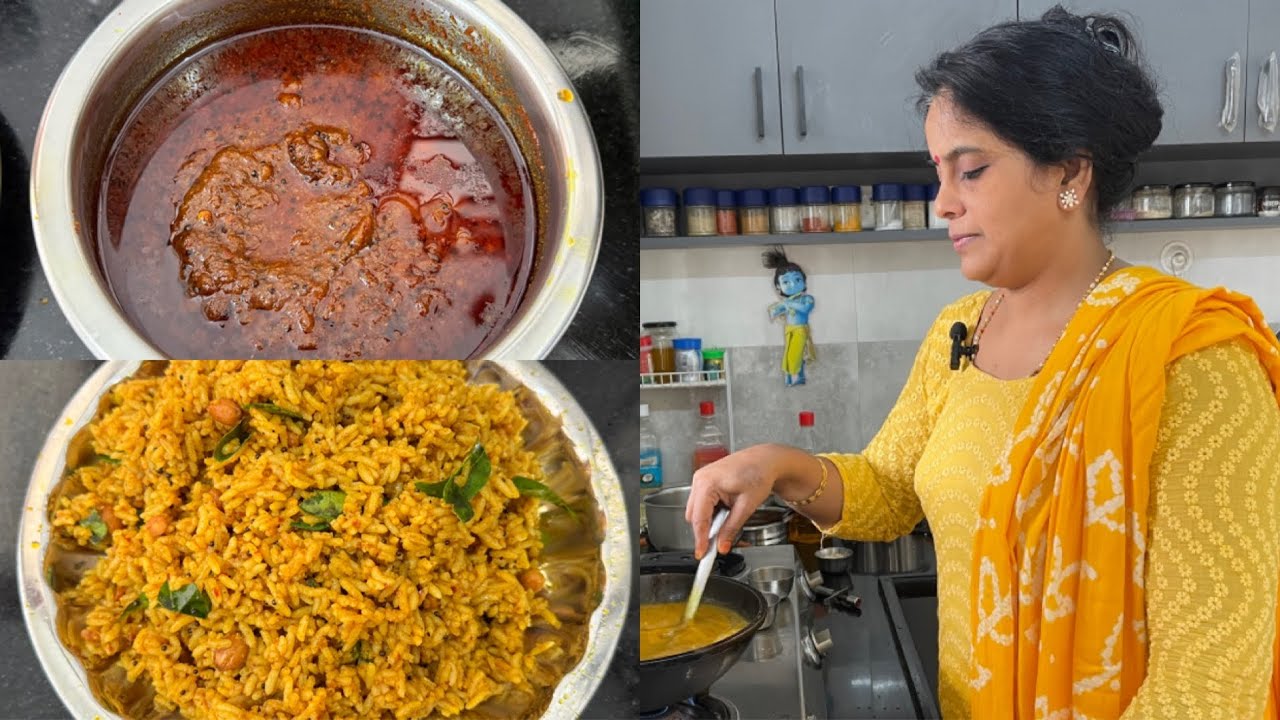 Indraya samayal | Variety rice | Pulikachal | Puliyodharai 