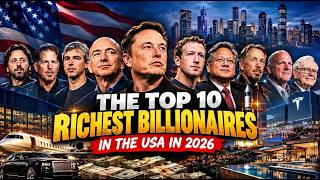 Information The Top 10 Richest Billionaires in The USA in 2026 | Net Worth, World Ranking, Education & More | News