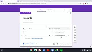 Secciones en Formularios