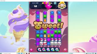 Beat Candy Crush Saga LEGENDARY LEVEL 917 { COLOUR BOMBS COMBO MKAE GHUMMI DRAGON BURRIED DOWN } screenshot 5