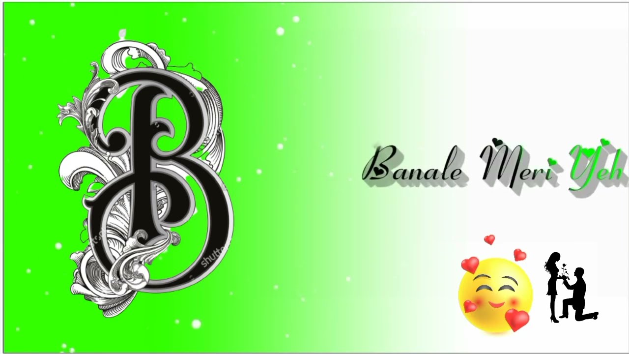 new status video new B letter status video