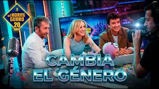 Marta Hazas y Javier Veiga desatan la competición total jugando a 'Cambia el género' - El Hormiguero