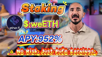 ⚡ (Mining Tutorial) Made $500+ in Just 24 Hours by Staking weETH – 900%+ APY Real Test!