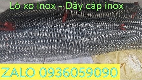 Lò xo bẫy thú kiểu Nhật Bản. Dây cáp inox làm bẫy thú. Lò xo bẫy hoẵng. Dây cáp bẫy heo rừng.