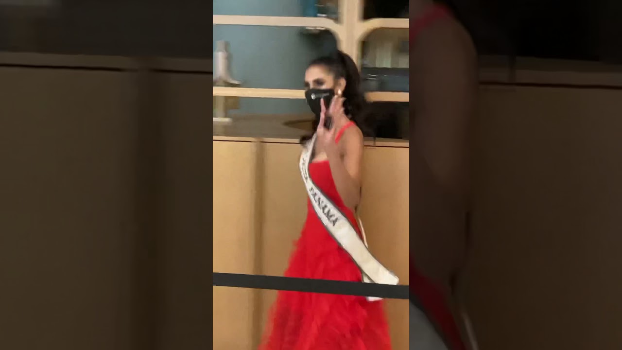 Miss Panama Carmen Jaramillo en Miss Universo