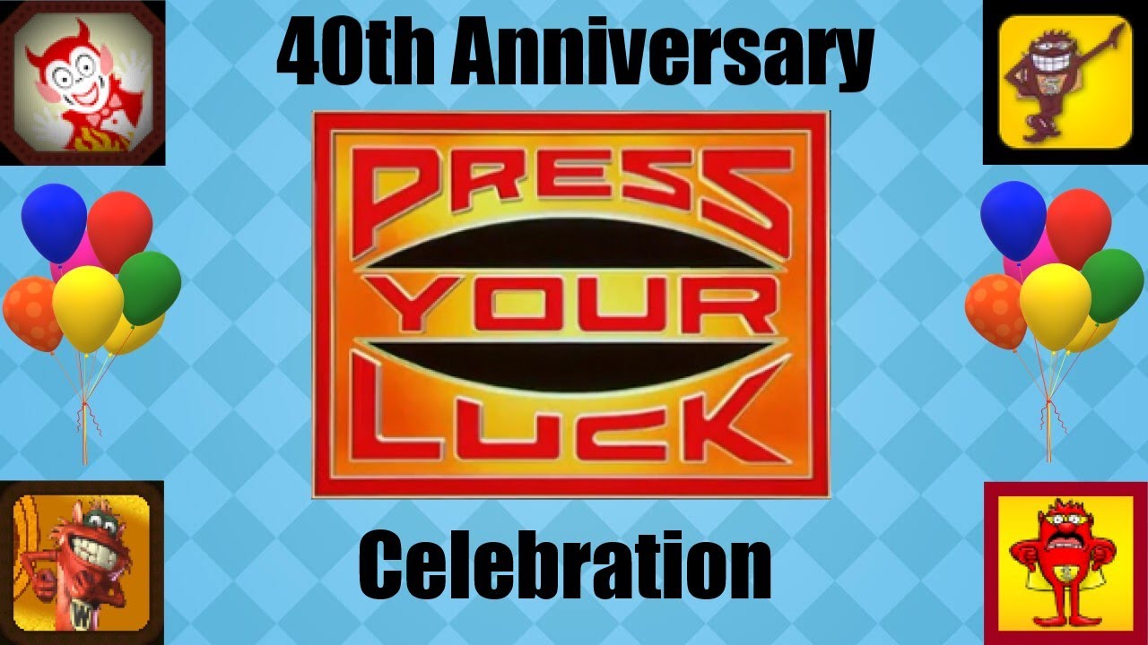 Press Your Luck 40th Anniversary Celebration (Part 2 All "Press Your
