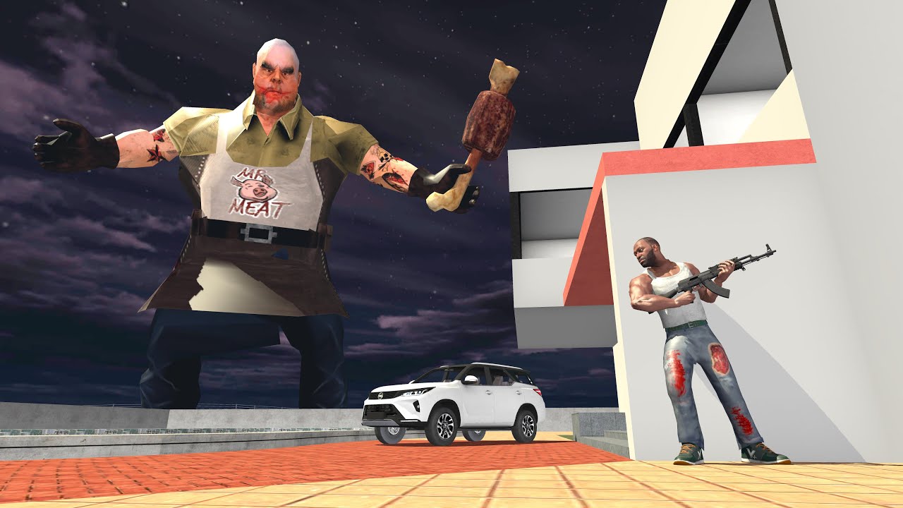 Franklin VS MR Meat | INDIAN BIKE DRIVING 3D