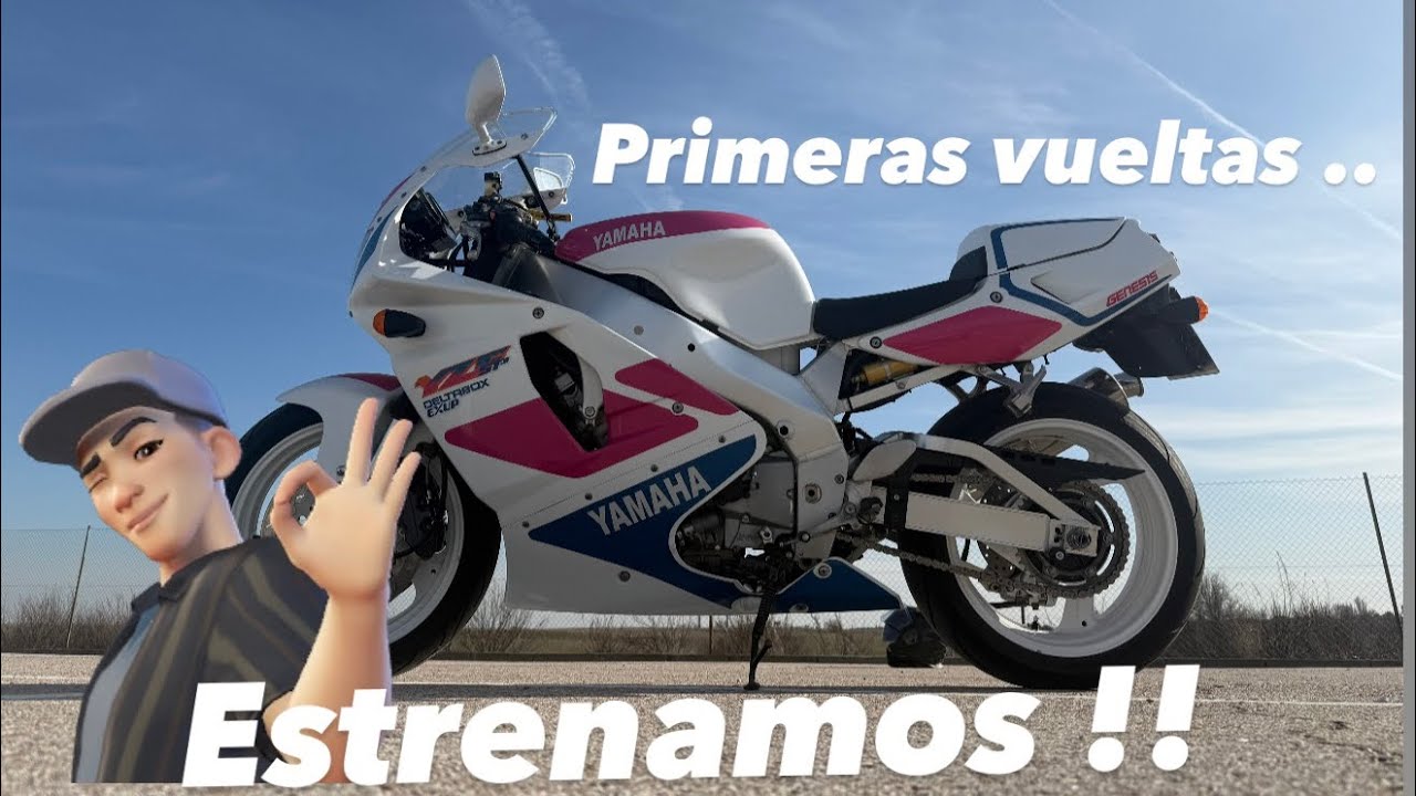 Yamaha yzf 750 R , estrenamos y primeras impresiones !! 🤦🏻‍♂️