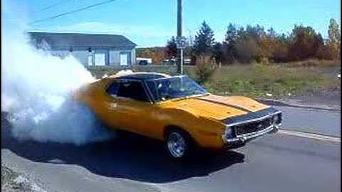 amc javelin extreme burnout