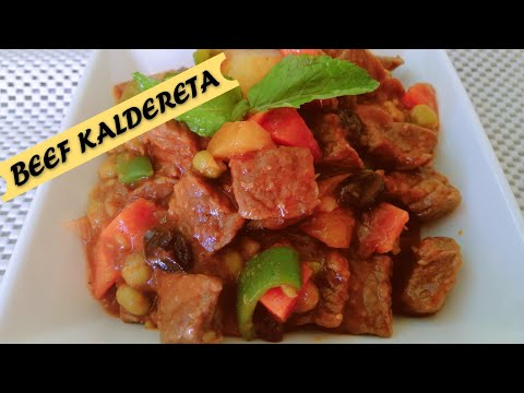 BEEF CALDERETA/KALDERETANG BAKA/PINOY