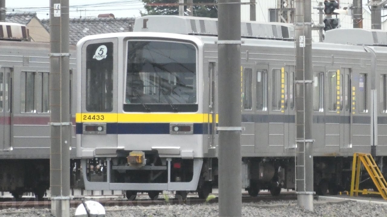 東武400系 11編成目 430番台 f なんと5ドアステッカー付き 屋外留置 東武050系 5ドア 3ドア改造車 5編成目 f 屋外留置 Youtube