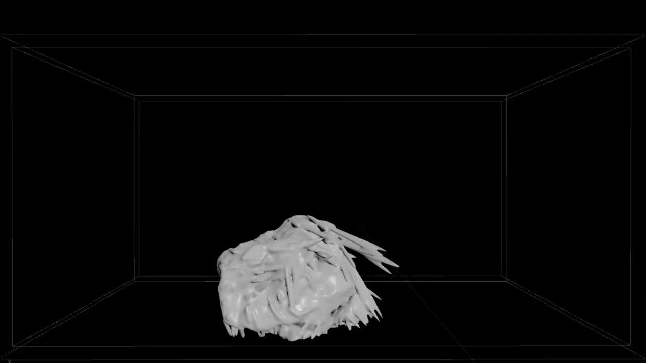 houdini vellum solver random creature test YouTube