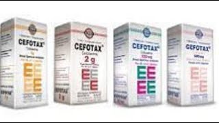 سيفوتاكس فيال حقن مضاد حيوي واسع المجال Cefotax Vial