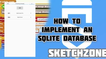Integrating SQLite Database with Sketchware!