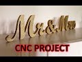 Mr and mrs wooden wedding sign CNC project. Aspire project. Mr and mrs wooden wedding sign CNC project. Aspire project.