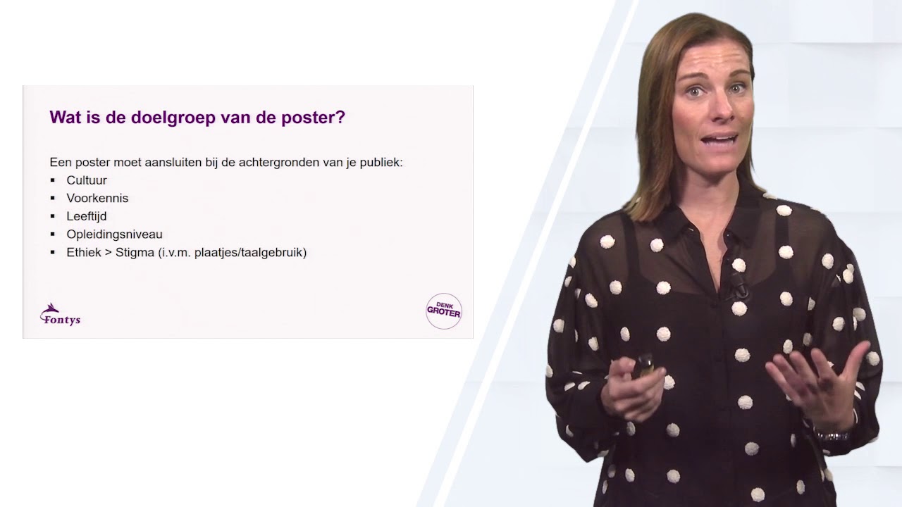 Update OZV 18 Poster maken en presenteren